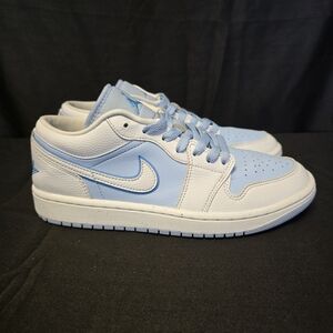 Nike Air Jordan 1 Low SE Reverse Ice Blue White Shoes DV1299-104 Women's Sizes
